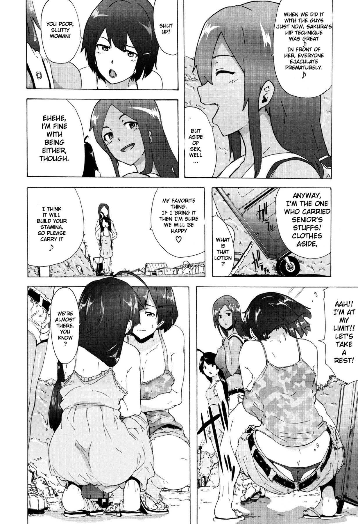 Hentai Manga Comic-Bitches Journey Ch.1-3-Read-4